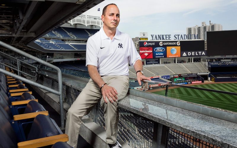 Brian Cashman, gerente general de Yankees de Nueva Yor