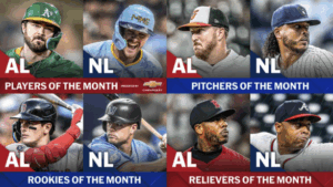 los mejores en agosto en mlb