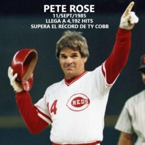 40 años del record de pete rose