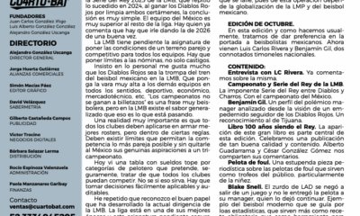 Carta editorial Octubre 2025