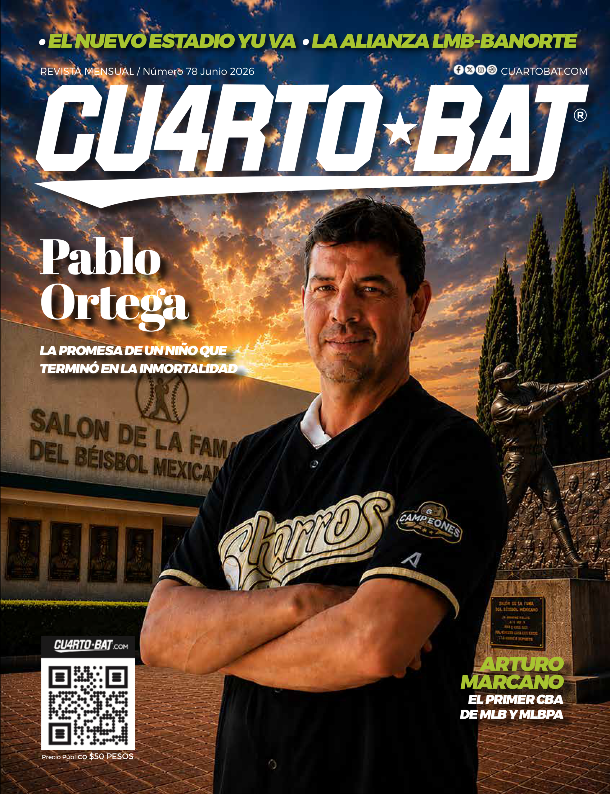 Cuarto Bat Mayo 2026 Revista Impresa Las mejores historias del beisbol mexicano y de Grandes Ligas están aqui