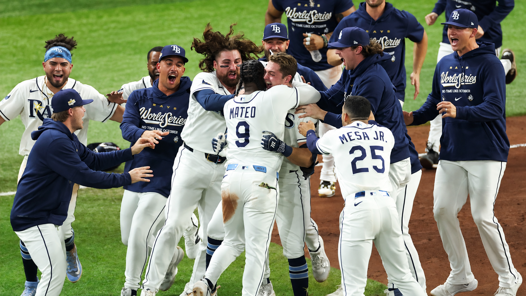 Rays fuerzan al juego 5 en la Serie Mundial